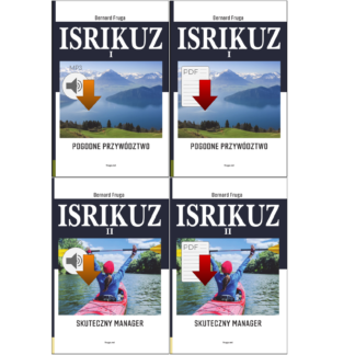 Czteropak ISRIKUZ 2xAudiobook 2xE-book (e-produkty do pobrania)